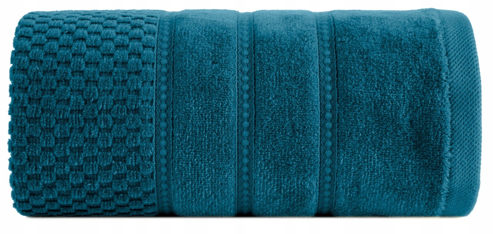 RĘCZNIK KĄPIELOWY BAWEŁNA 50x90 KOLORY PREZENT TURKUS - obrazek 9