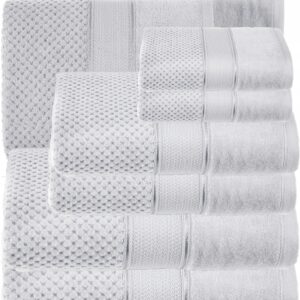 KOMPLET RĘCZNIKÓW 8x SZTUK RĘCZNIKI PREZENT bawełna 500 g/sm