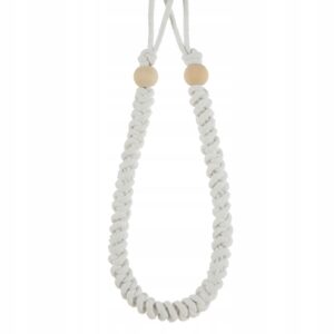 SZNUR DEKORACYJNY DO FIRAN NATURALNY