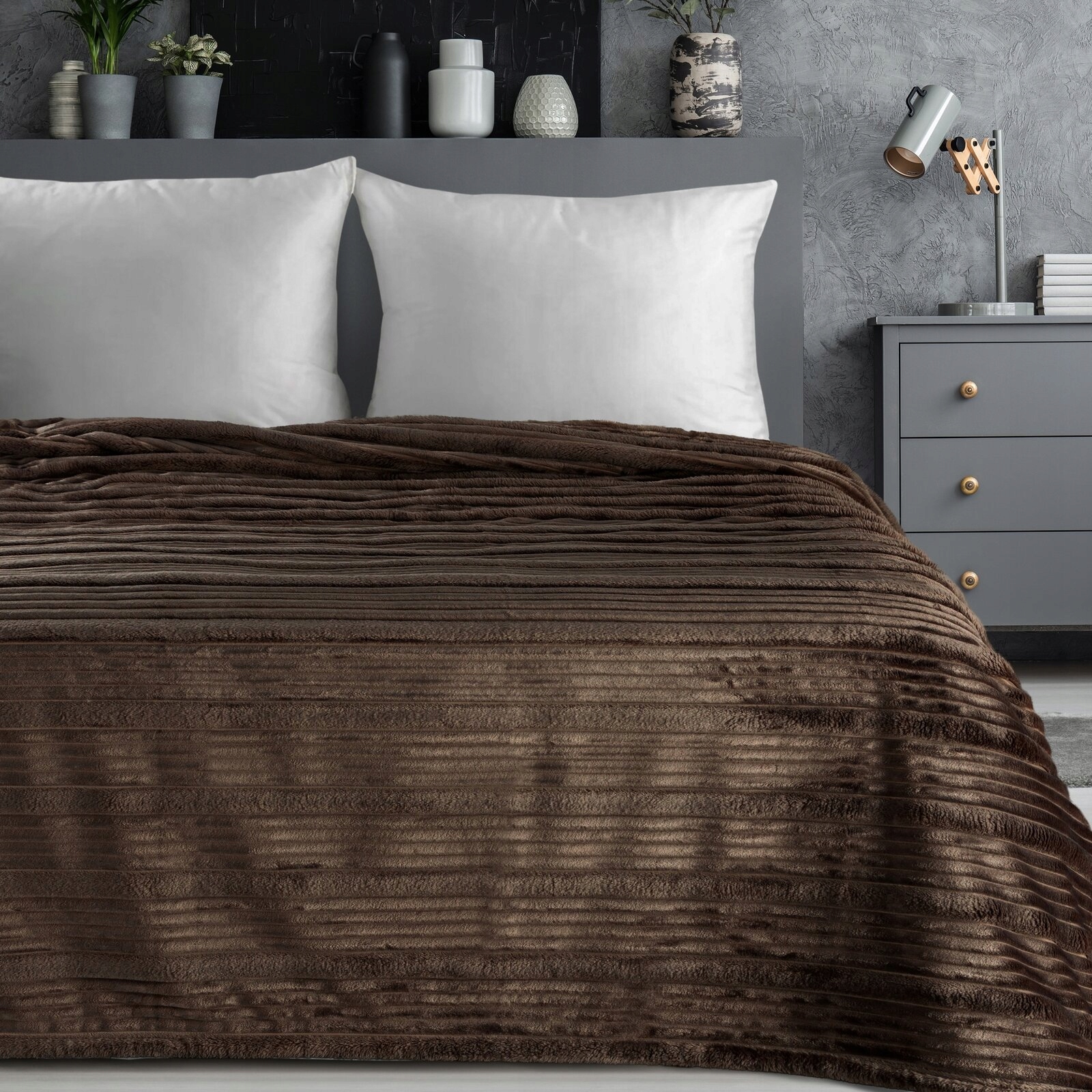 Koc narzuta mięciutki gruby 150 cm x 200 cm - obrazek 10