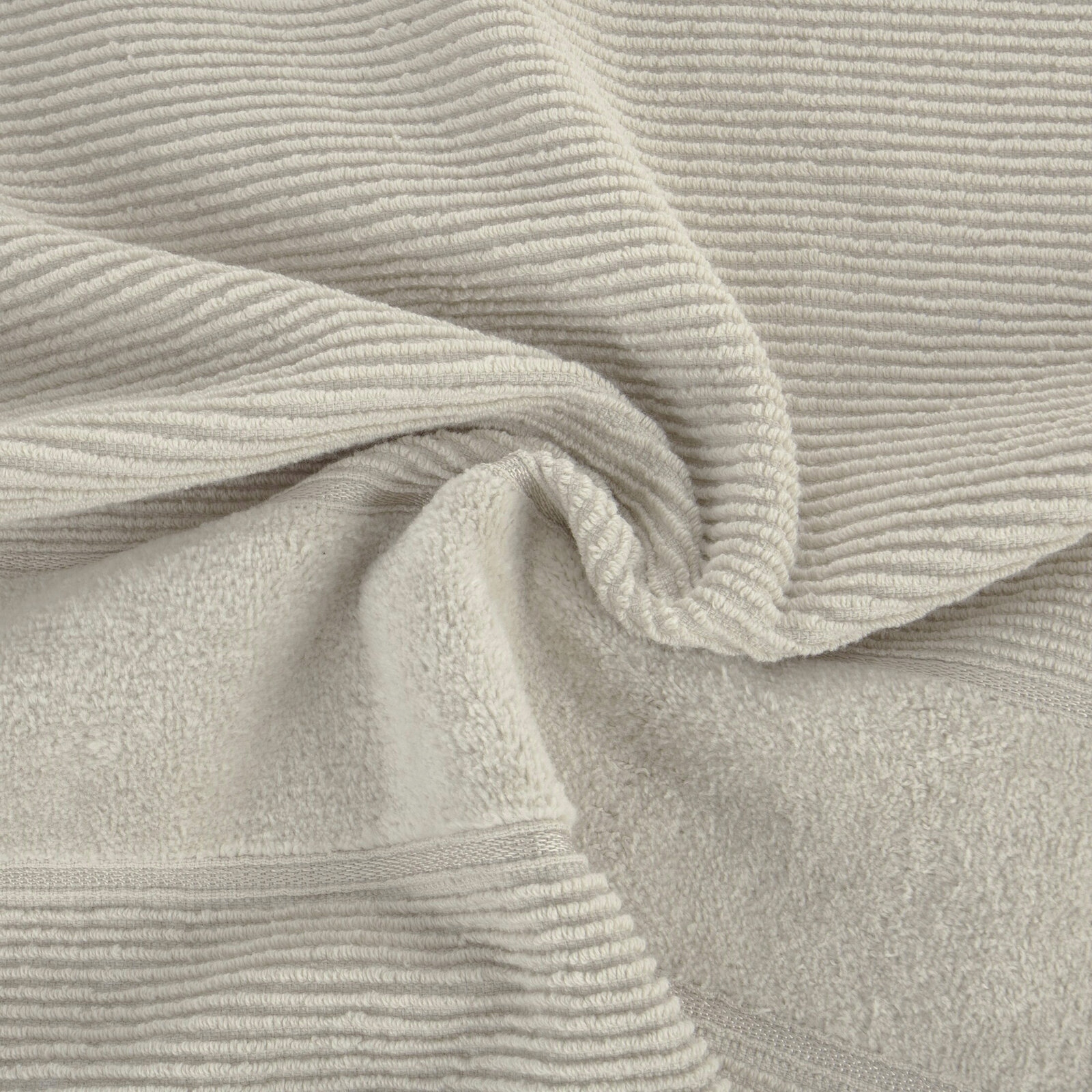 Ręcznik kąpielowy 30x50cm 500 gsm bawełna miękki chłonny beżowy - obrazek 6