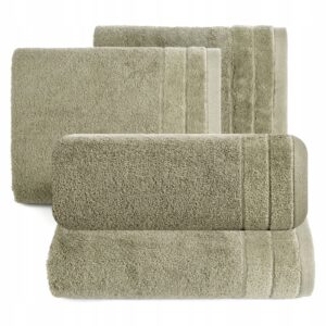 Ręcznik 2 x 50x90cm + 2 x 70x140cm 500g bawełna komplet jasny brąz
