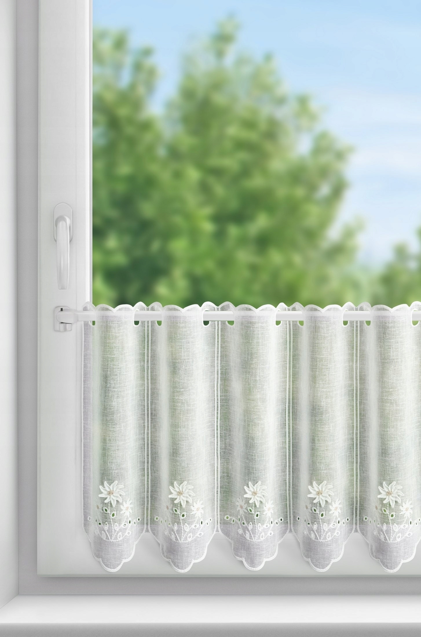 FIRANA DO KUCHNI NATURALNY KOLOR WYS 40 CM ZAZDROSTKA - obrazek 3