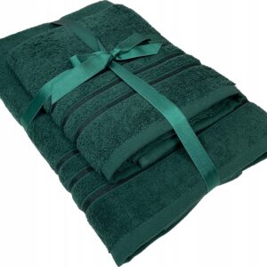 KOMPLET RĘCZNIKI KĄPIELOWE 140X70 50X90 PREZENT