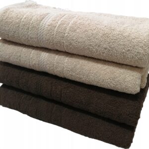 RĘCZNIK Z NATURALNEJ BAWEŁNY 4 SZT 70x140 KOLORY