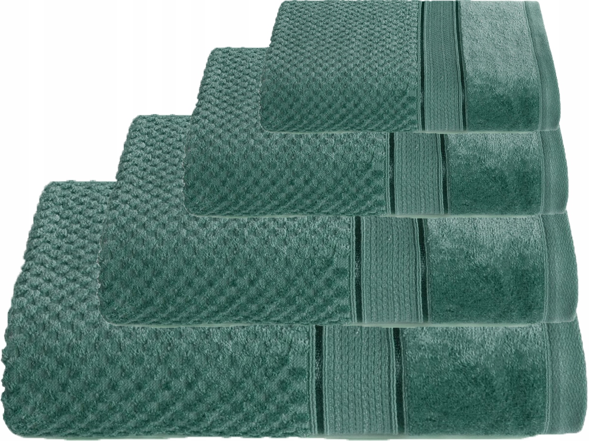 KOMPLET RĘCZNIKÓW 4x SZTUK RĘCZNIKI PREZENT bawełna 500 g/sm - obrazek 10