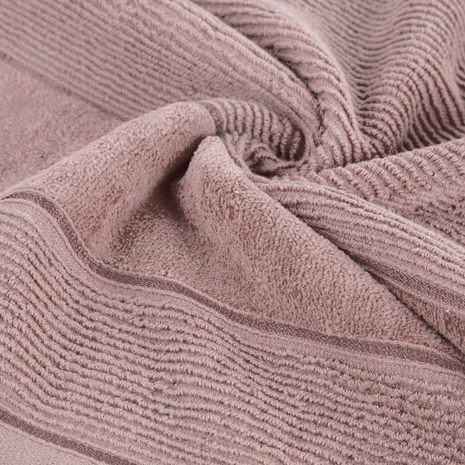 Ręcznik kąpielowy 50x90cm 500 gsm bawełna miękki chłonny pudrowy - obrazek 11