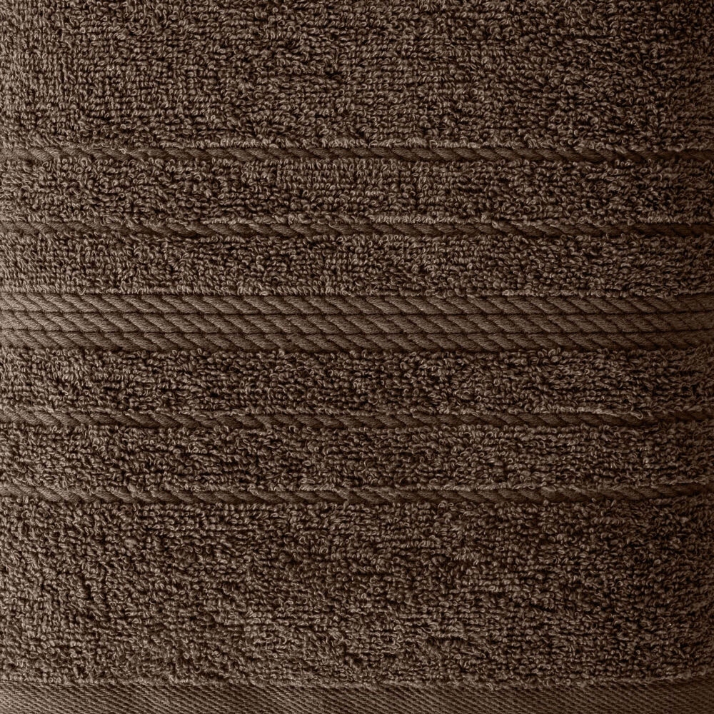 Ręcznik 2 x 30x50 + 2 x 50x90 + 2 x 70x140 450g komplet brązowy - obrazek 6