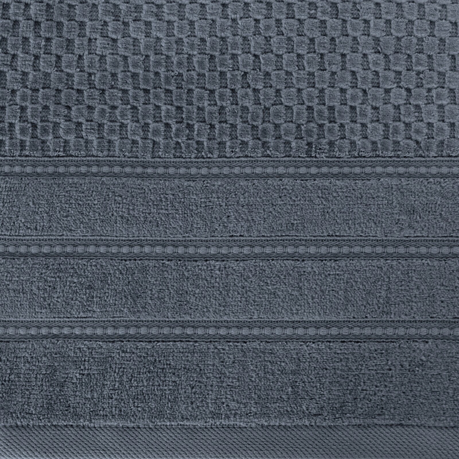 Ręcznik 2 x 50x90cm + 2 x 70x140cm 500g bawełna komplet stal - obrazek 7