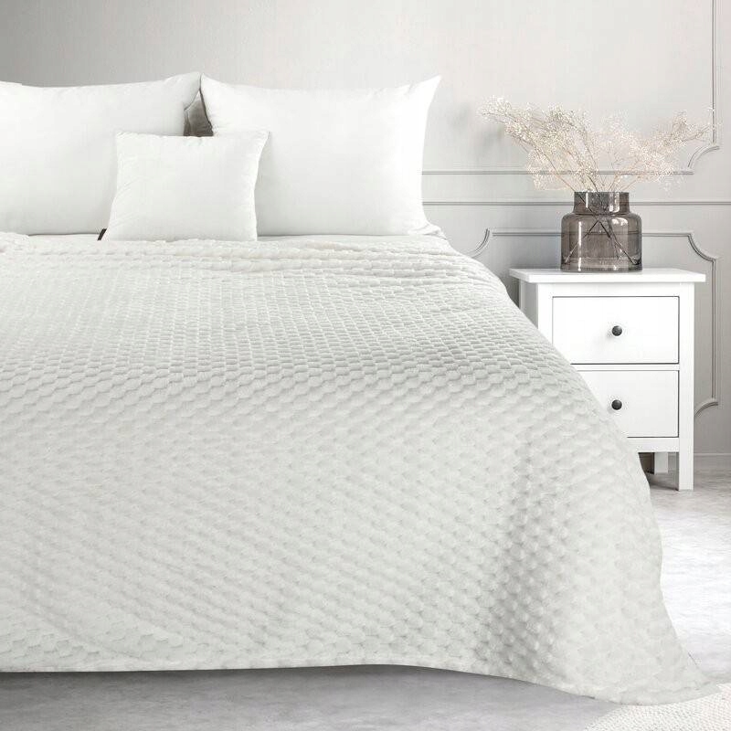 Koc narzuta 170 cm x 210 cm bardzo miękki w dotyku z efektem 3d - obrazek 5