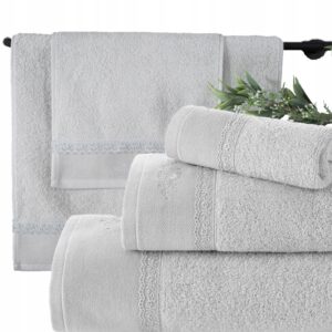 Piękny mięciutki ręcznik kąpielowy bawełna zestaw 3 szt prezent