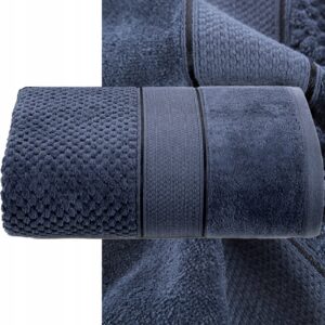 DUŻY RĘCZNIK 90X150 GRANATOWY