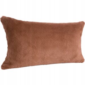 Futrzana poszewka dekoracyjna 30 x 50cm mocha