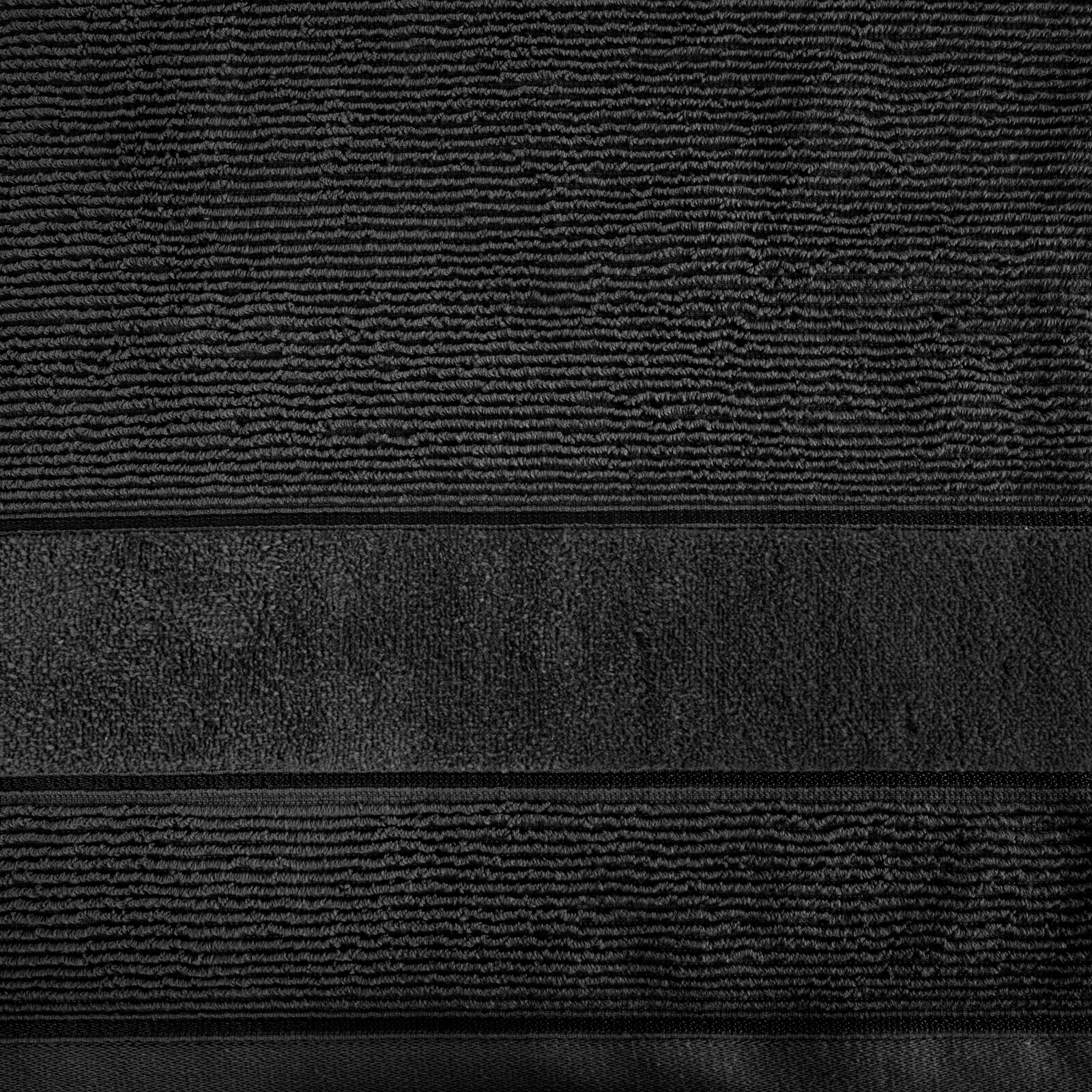 Ręcznik kąpielowy 50x90cm 500 gsm bawełna miękki chłonny czarny - obrazek 10