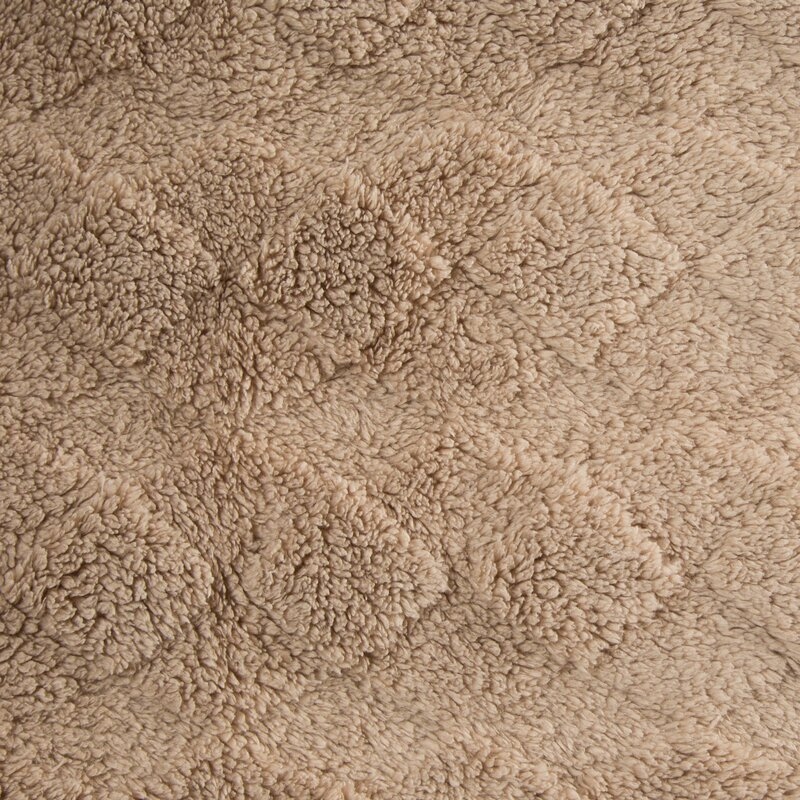 Koc narzuta 150x200 gruby mięciutki puszysty ciemny beżowy - obrazek 7