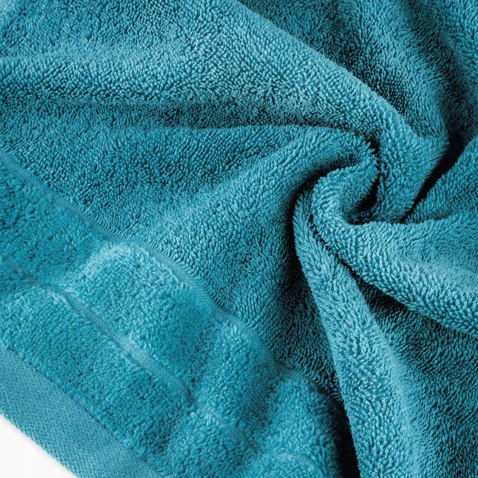 Ręcznik 2 x 50x90cm + 2 x 70x140cm 500g bawełna komplet jasny turkus - obrazek 7