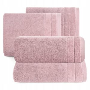 Ręcznik 2 x 50x90cm + 2 x 70x140cm 500g bawełna ciemny liliowy