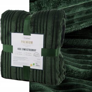 Koc narzuta mięciutki gruby 220 cm x 200 cm