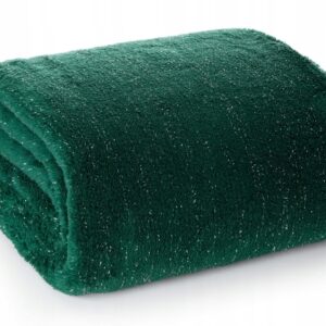 Koc Eurofirany poliester 150 cm x 200 cm zielony