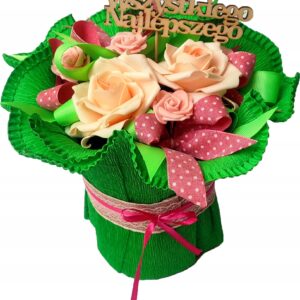 PREZENT RĘCZNIKI 3 SZT ŚLUB MAMA BABCIA ROCZNICA