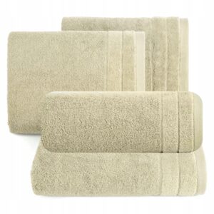 Ręcznik 2 x 50x90cm + 2 x 70x140cm 500g bawełna komplet beż