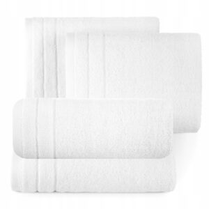 Ręcznik 2 x 50x90cm + 2 x 70x140cm 500g bawełna komplet biały
