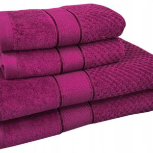 KOMPLET RĘCZNIKÓW 4x SZTUK RĘCZNIKI PREZENT