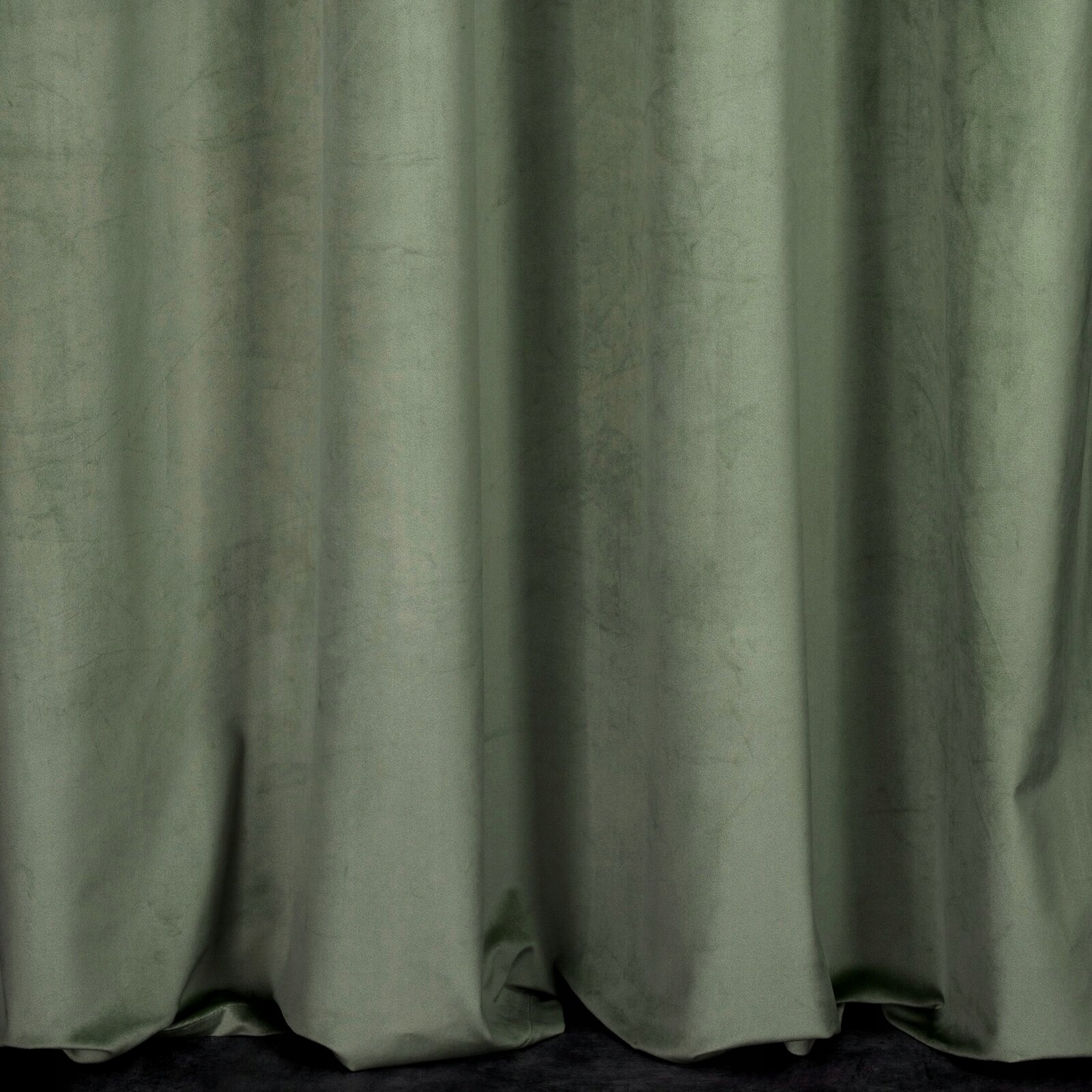 Mięciutka zasłona welwetowa taśma 140x270 oliwka - obrazek 15
