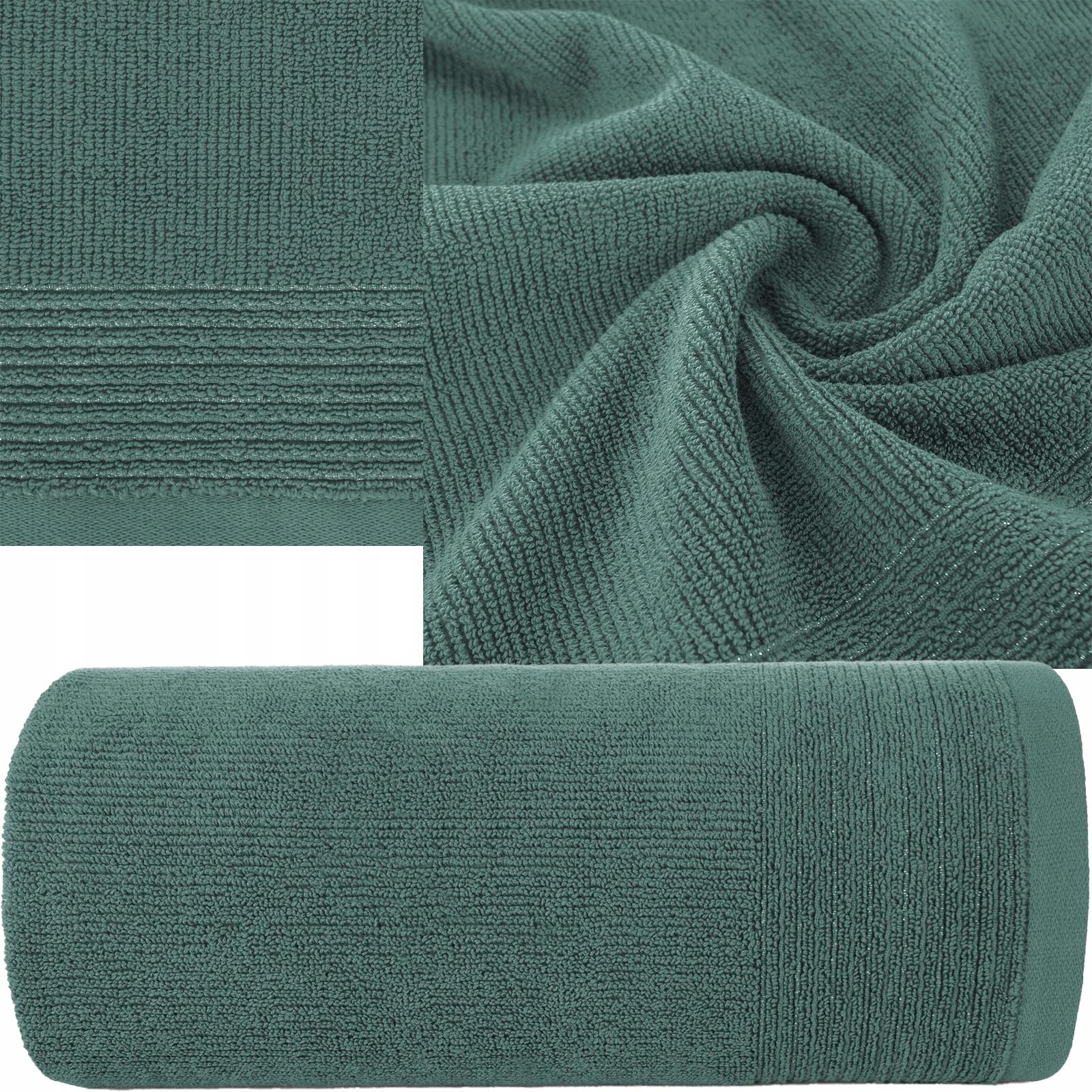 RĘCZNIK KĄPIELOWY BAWEŁNA 30x50 NA PREZENT C.MIĘTOWY - obrazek 5