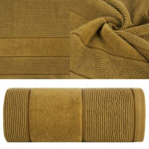 Ręcznik kąpielowy 70x140cm 500 gsm bawełna miękki chłonny miodowy