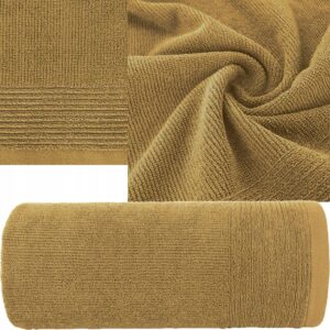 RĘCZNIK KĄPIELOWY BAWEŁNA 30x50 NA PREZENT MIODOWY