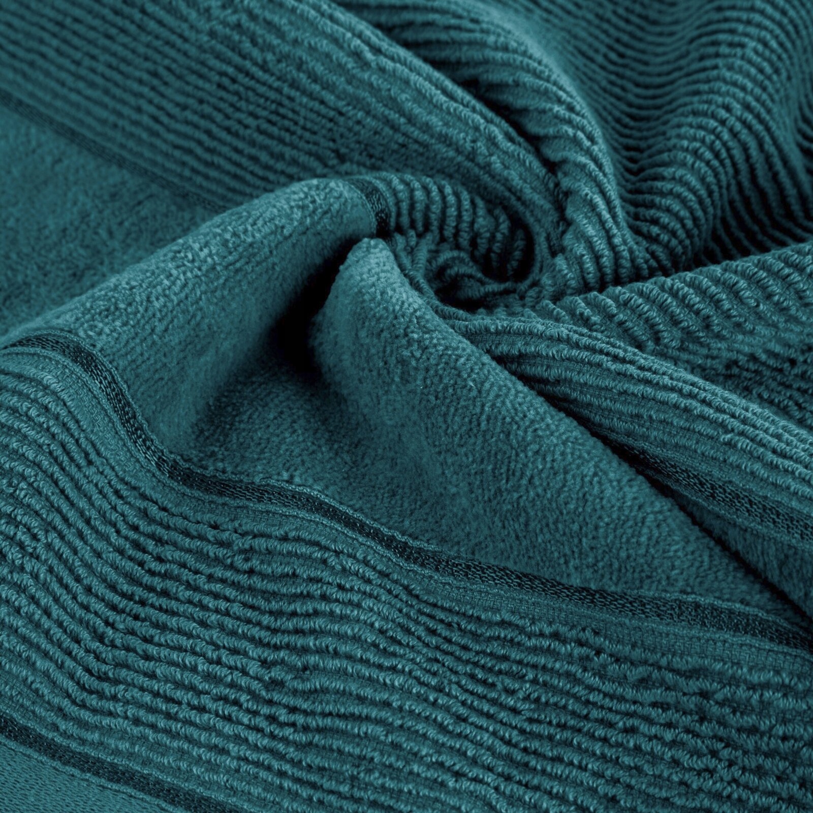 Ręcznik kąpielowy bawełna miękki chłonny c.turkus zestaw 3 szt prezent - obrazek 6