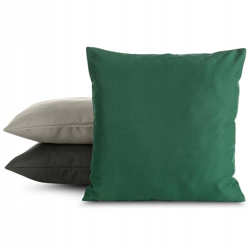 Poszewka dekoracyjna 45X45 do ogrodu wodoodporna c. zielona - obrazek 6