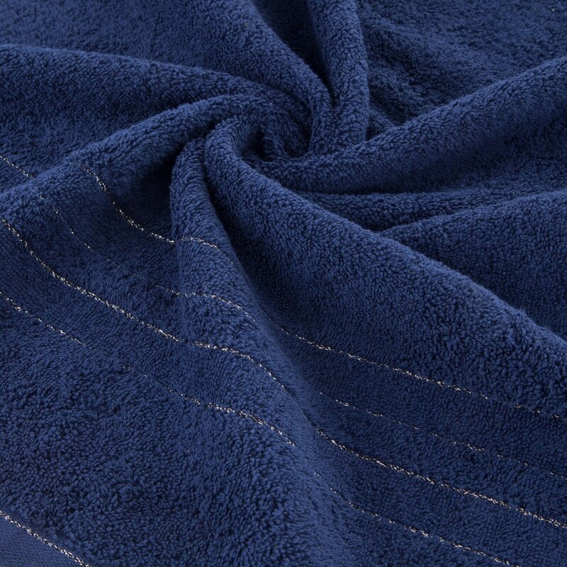 RĘCZNIK KĄPIELOWY BAWEŁNA 30x50 Gala EUROFIRANY granatowy - obrazek 7