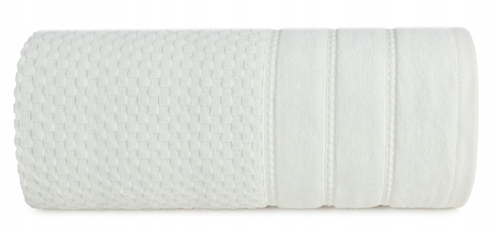 RĘCZNIK KĄPIELOWY BAWEŁNA 30x50 KOLORY PREZENT KREM - obrazek 9